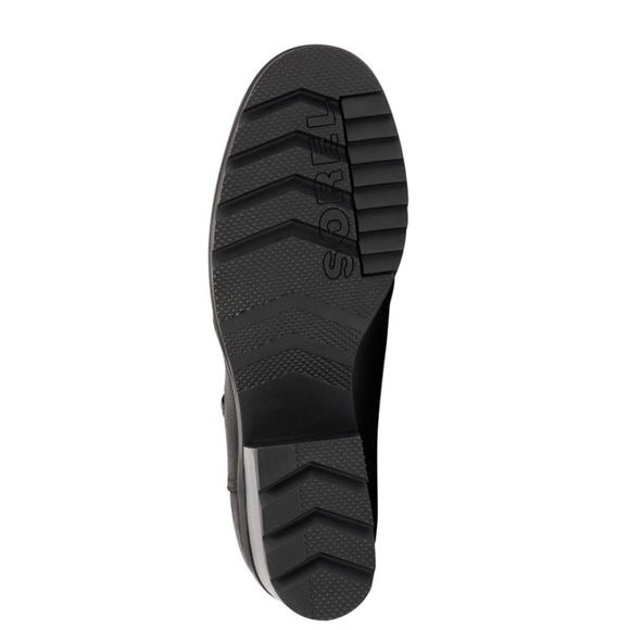 Sorel NWT Black Cate Lace-Up All-Leather Bootie Size 6.5 - Picture 9 of 16